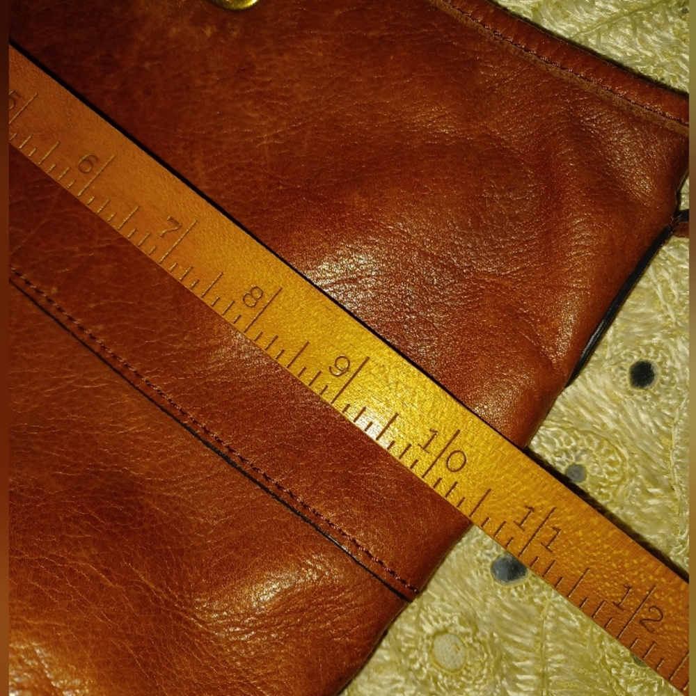 Margot Brown Leather Crossbody Bag - Picture 4 of 8